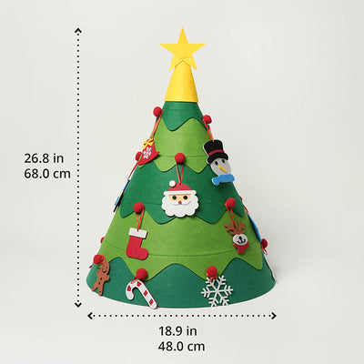 Fidtoy DIY Felt Christmas Tree – Interactive Holiday Decoration for Kids