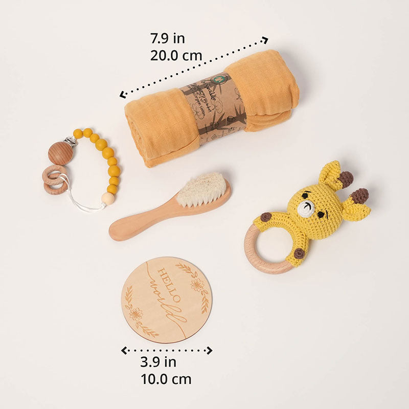 Coffret cadeau Fidtoy pour nouveau-né – Kit de naissance