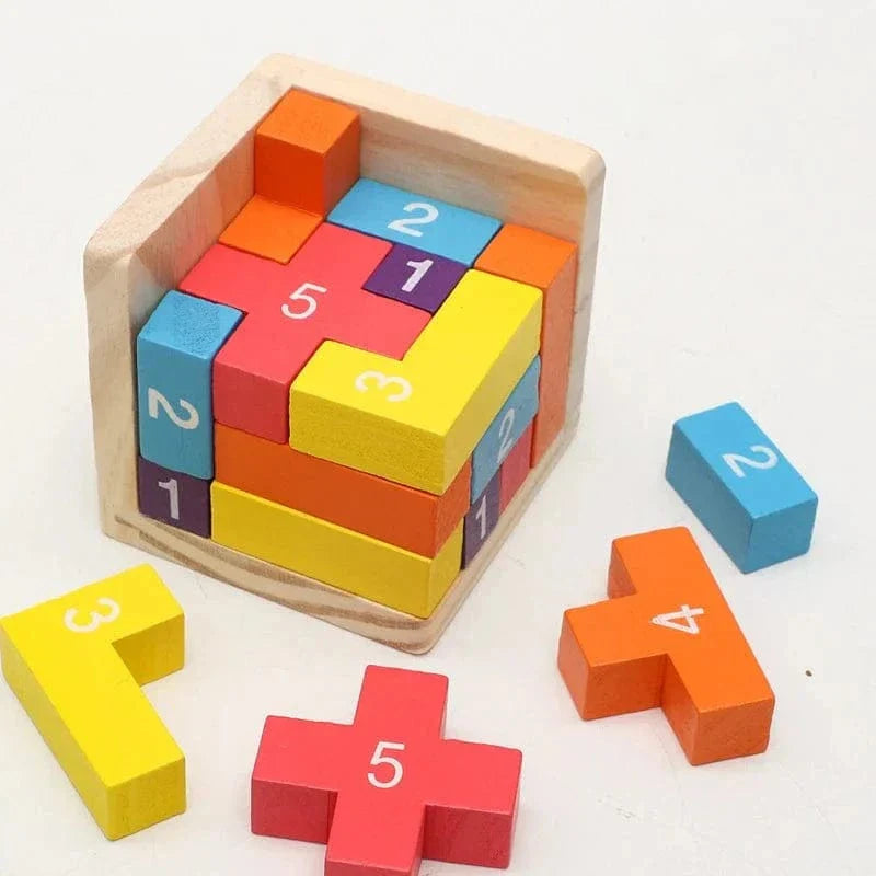 Puzzle 3D Montessori