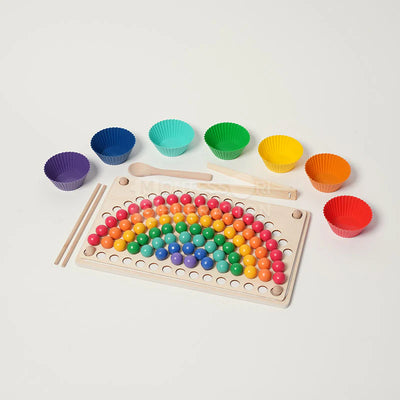 Fidtoy Montessori Cuentas Arcoíris