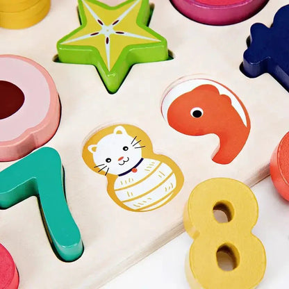 Rainbow Fruit Logarithmic Board