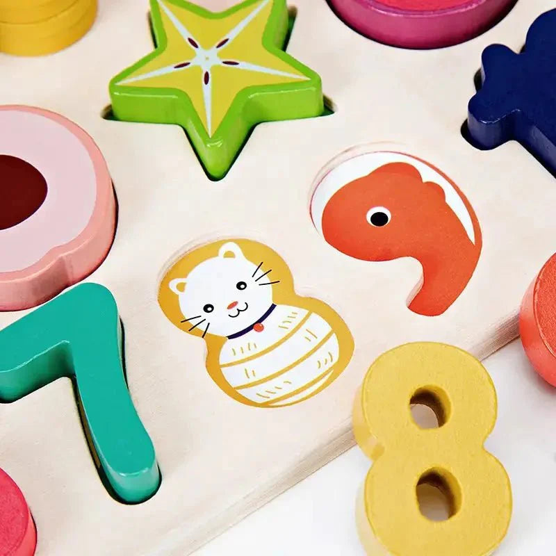 Rainbow Fruit Logarithmic Board