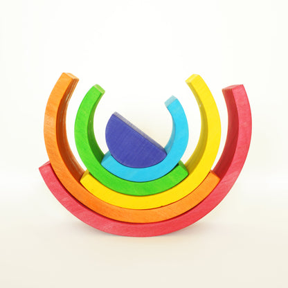 Rainbow Stacker for toddler - Educational Toys