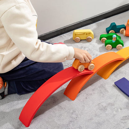 Wooden Rainbow Bridge - Open ended wooden toys