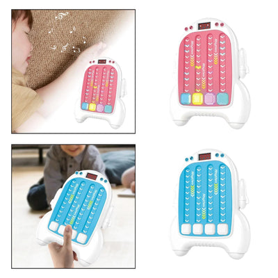 Máquina de juego de presión de dedos Quick Push Rhythm para entrenamiento de concentración - 101