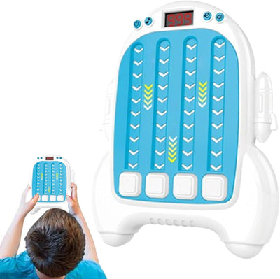 Máquina de juego de presión de dedos Quick Push Rhythm para entrenamiento de concentración - 101