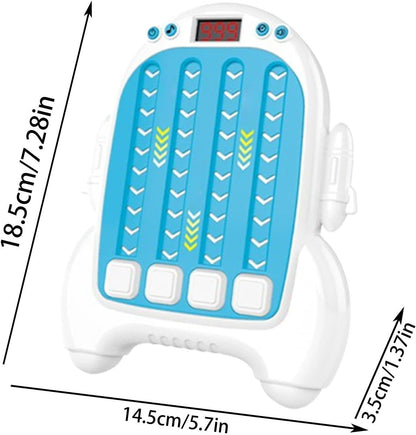 Quick Push Rhythm Finger Pressing Game Machine for Concentration Training - 101