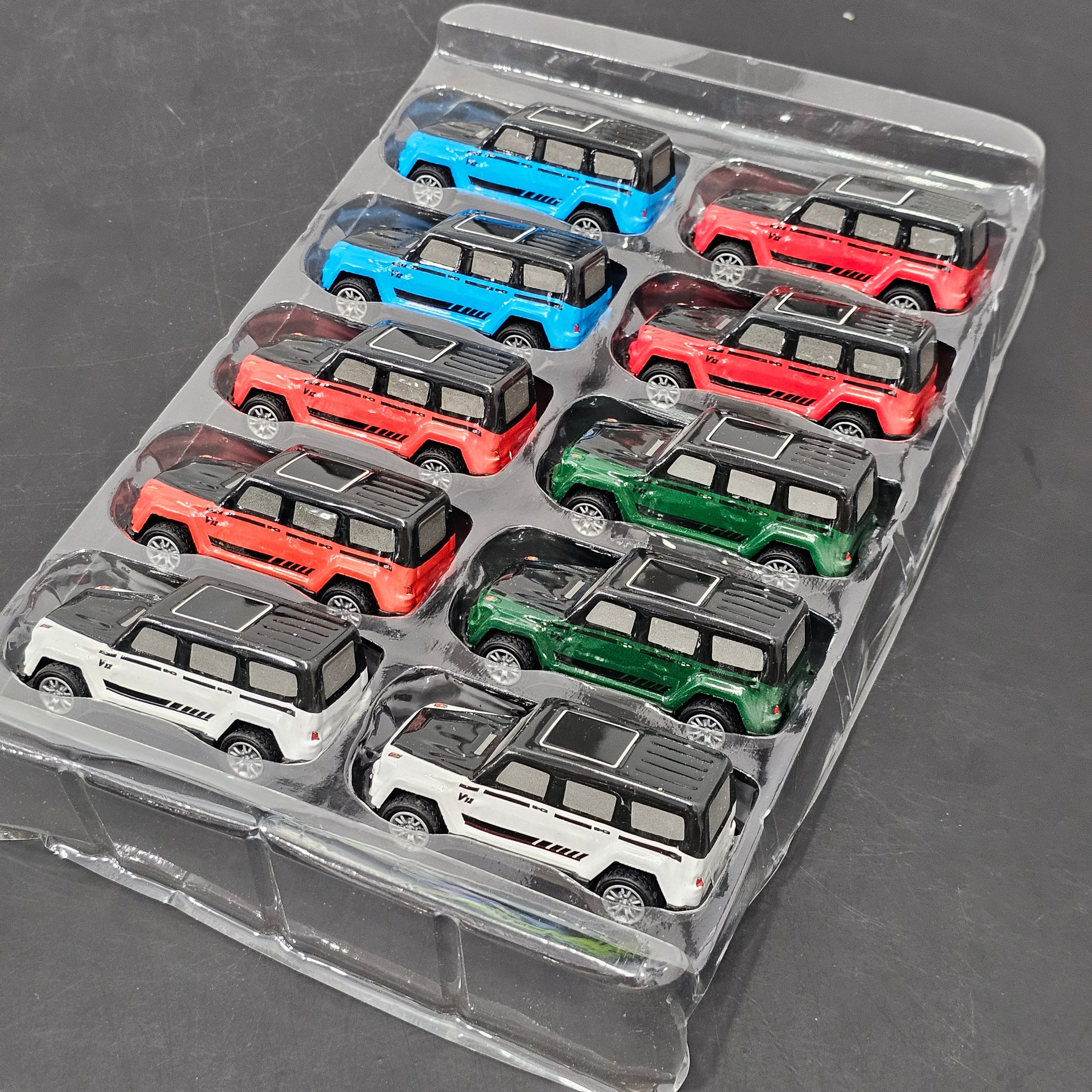 Metal Super Racing Cars – Pack of 10 Die-Cast Vehicles | Collectible Toy Cars for Kids | Bacha Toys