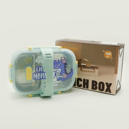 Stainless Steel Double-Layer Lunch Box – 700 ml | Bacha Toys