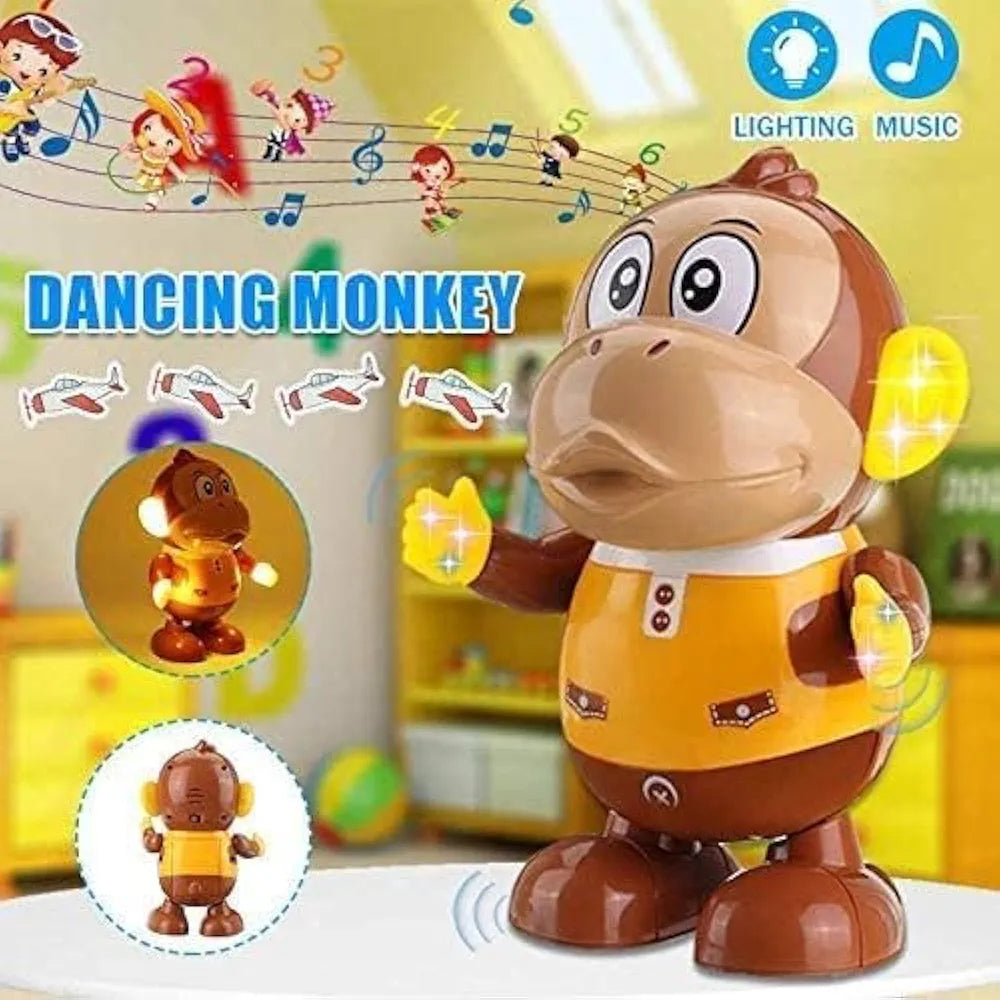 Dancing Monkey Toy | Music & Lighting Fun for Kids - Bacha Toys