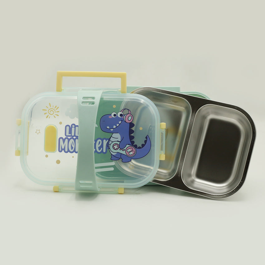 Stainless Steel Double-Layer Lunch Box – 700 ml | Bacha Toys