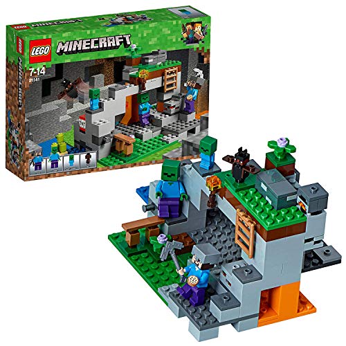 My World Zombie Cave Building Set – 253+ Pcs Brick Activity Toy (Ages 6+) | Bacha Toys