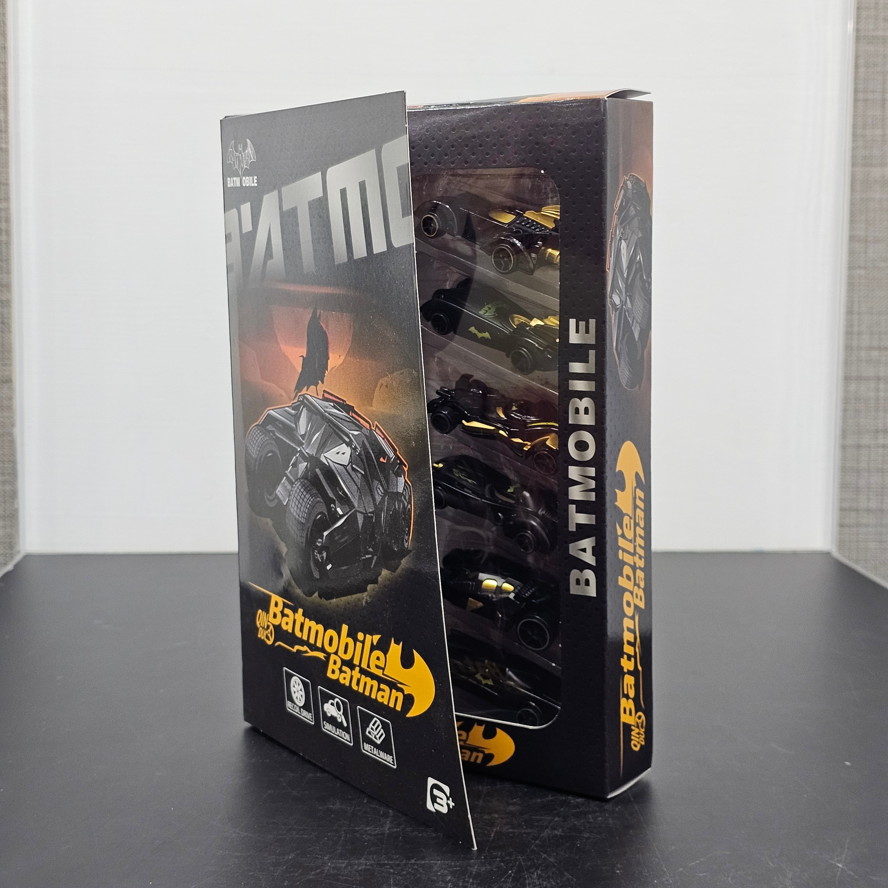 Batman Series Die-Cast Cars – 12 Pcs Set | Superhero Model Car Collection for Kids | Bacha Toys