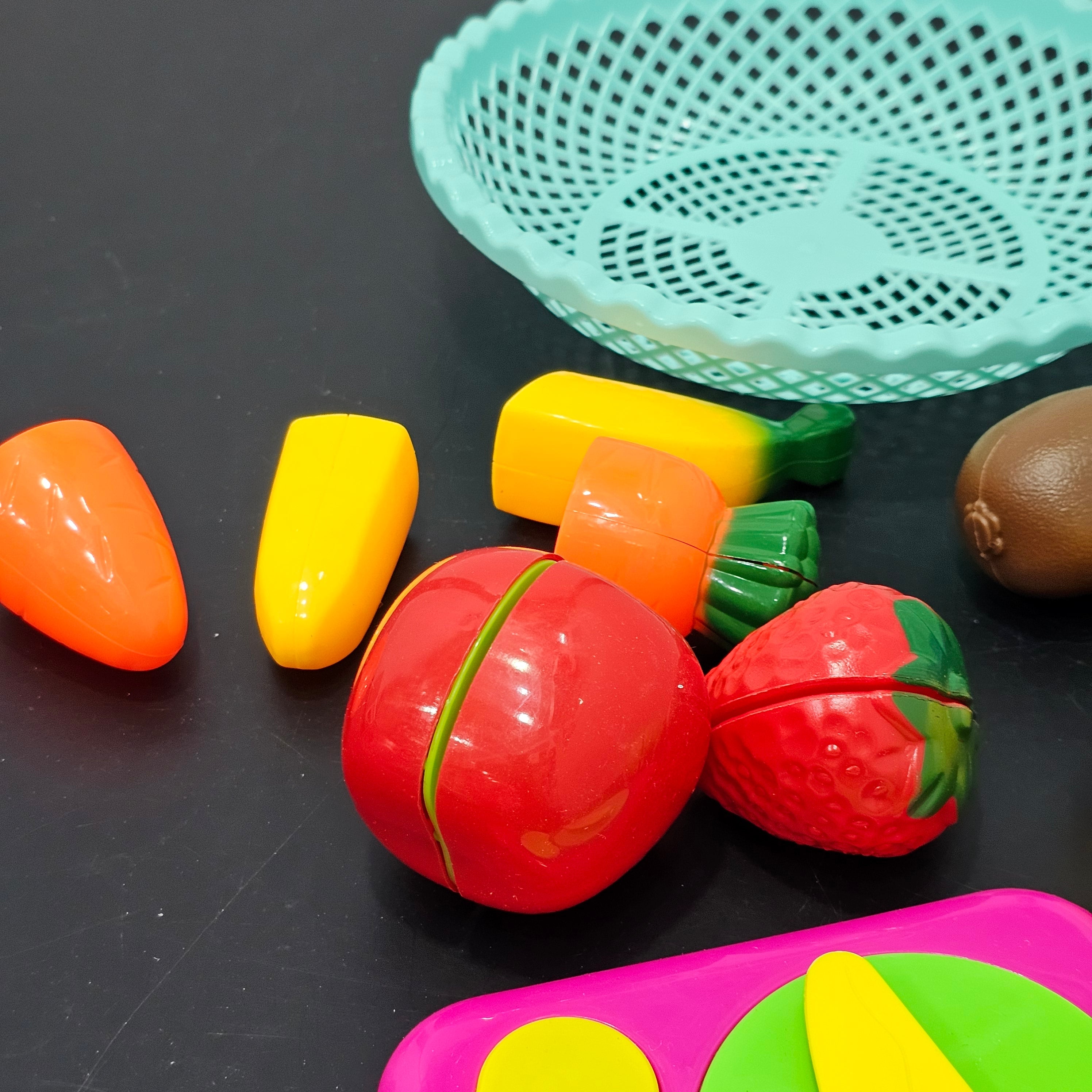 Cutting Fruits Toy Set for Kids – Fun Pretend Play with Safe Tools | Bacha Toys