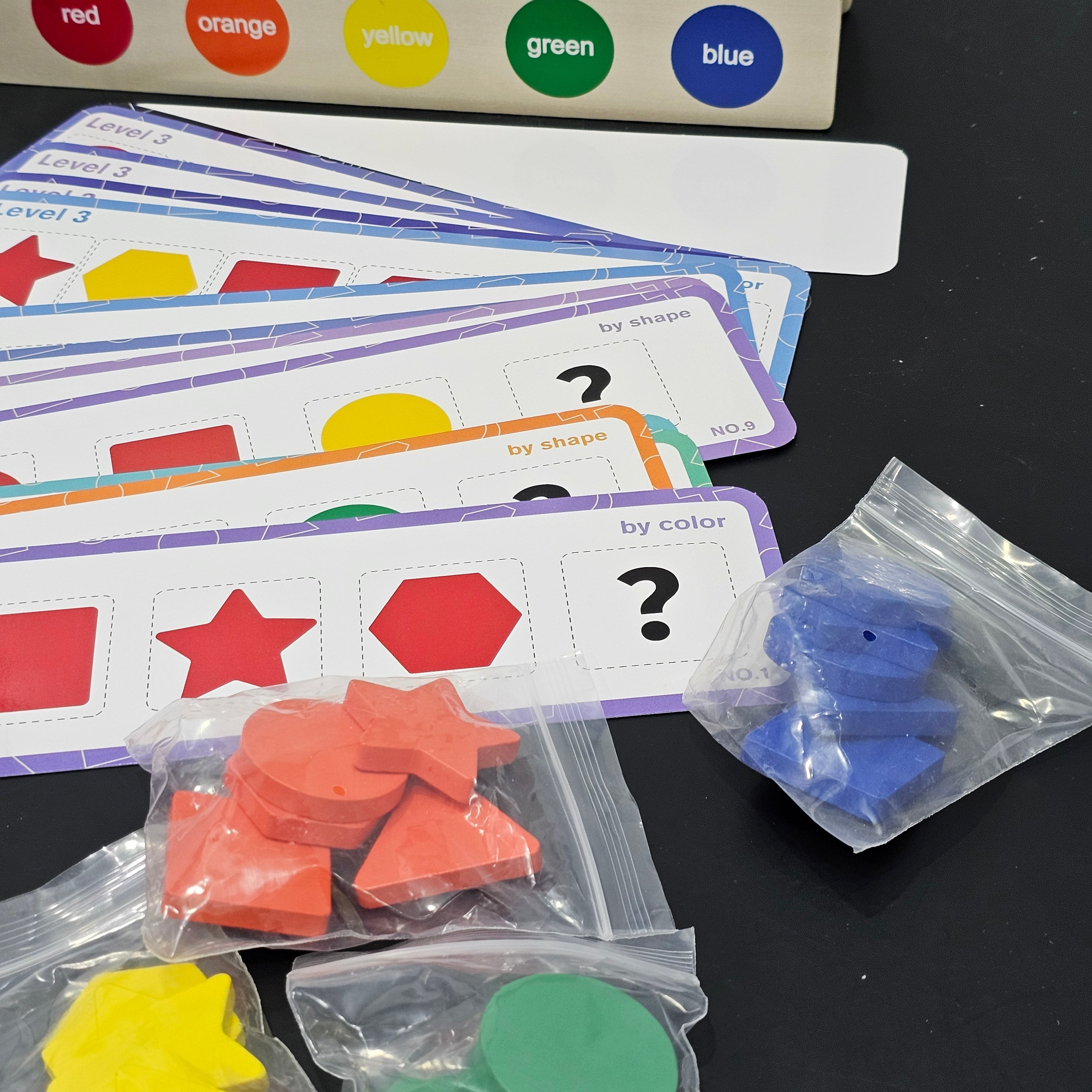 Wooden Sorting Box – Shape & Color Learning Toy for Toddlers | Bacha Toys