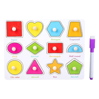 Wooden Nib with Writing Board – Reusable Educational Writing Toy | Bacha Toys