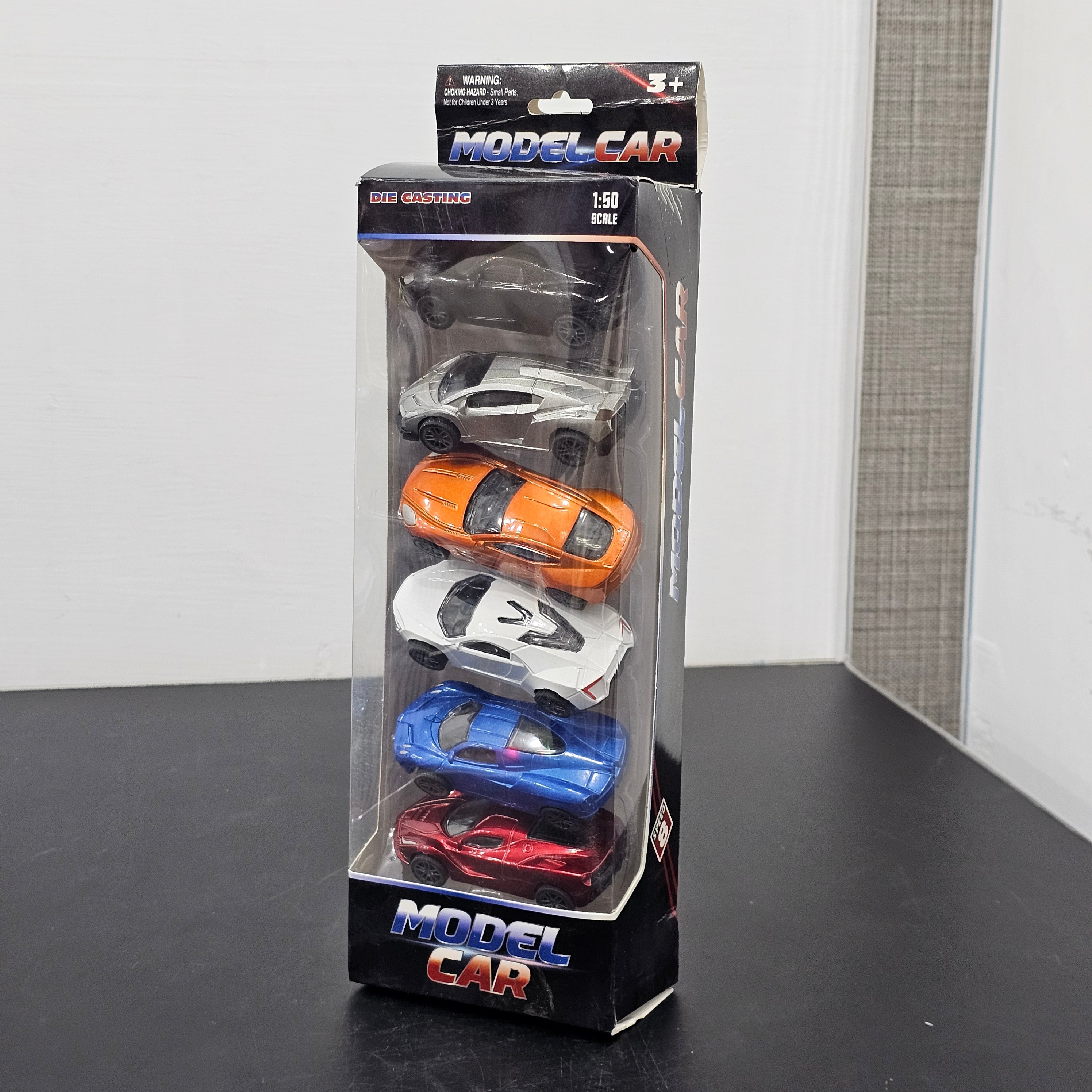 Die-Cast Model Car Set – Pack of 6 Mini Metal Cars for Kids | Bacha Toys