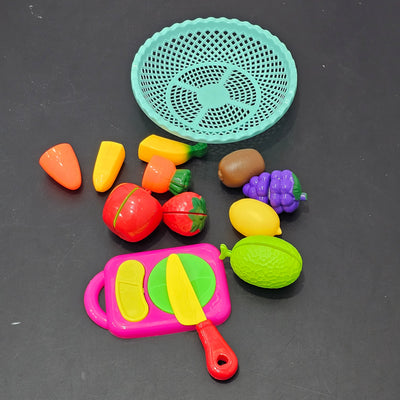 Jouet de cuisine pour enfants "Fruits à découper" – Jeu d'imitation amusant avec des outils sûrs | Bacha Toys