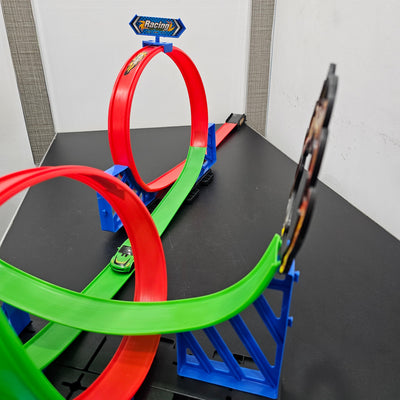 Coche de Carreras Hot Wheels – Juego Familiar con Pista de Velocidad 360° | Bacha Toys