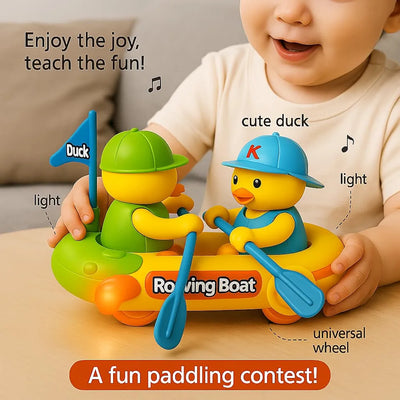 Bateau canard Bump & Go avec musique et lumières | Bacha Toys