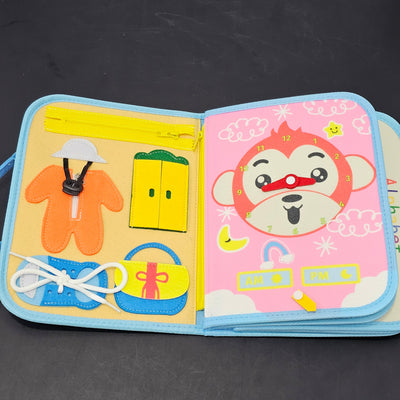 Libro Sensorial para Niños – Juguete de Aprendizaje con Actividades Interactivas | Bacha Toys