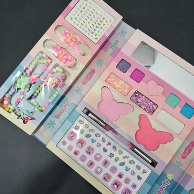 Trousse de maquillage pour enfants – Ensemble de jeu beauté et mode pour enfants