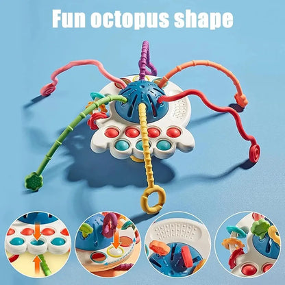 Pull String Toy – Colorful & Adorable Fine Motor Skills Toy | Bacha Toys