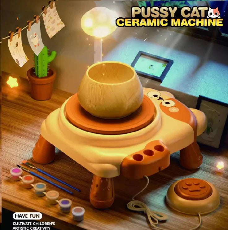 Ceramic Pottery Machine – Creative Art Training for Kids | Bacha Toys