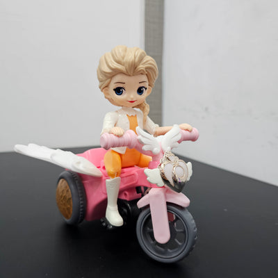 Fille Vélo Poupée avec Musique & Lumières | Bacha Toys