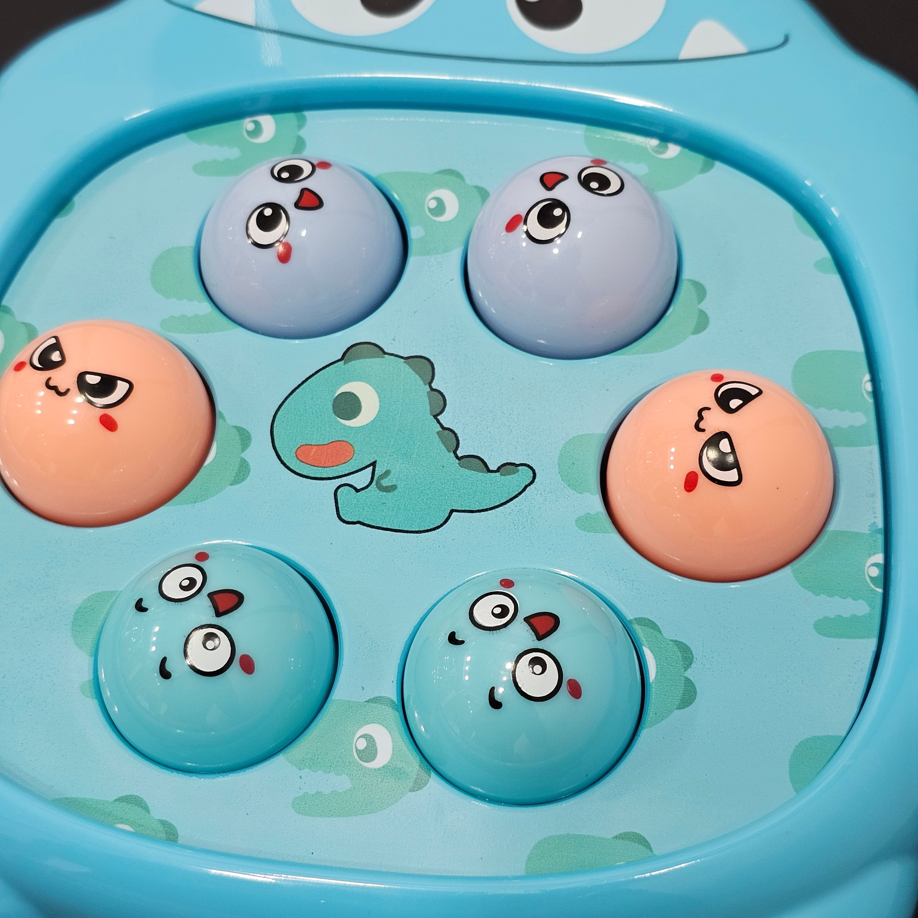 Dinosaur Whack-a-Mole Game – "Ready, Go! Let’s Play!" Fun Reaction Toy for Kids | Bacha Toys