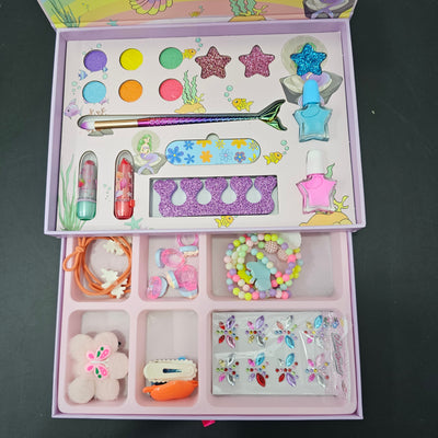 Caja de Maquillaje y Joyero 2 en 1 para Niñas – ¡Glamour y Diversión en uno! - Bacha Toys