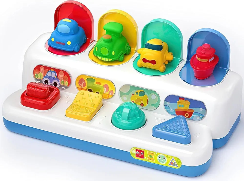 Pop-Up Vehicles – Early Education Toy for Happy Learning & Imaginative Play | Bacha Toys