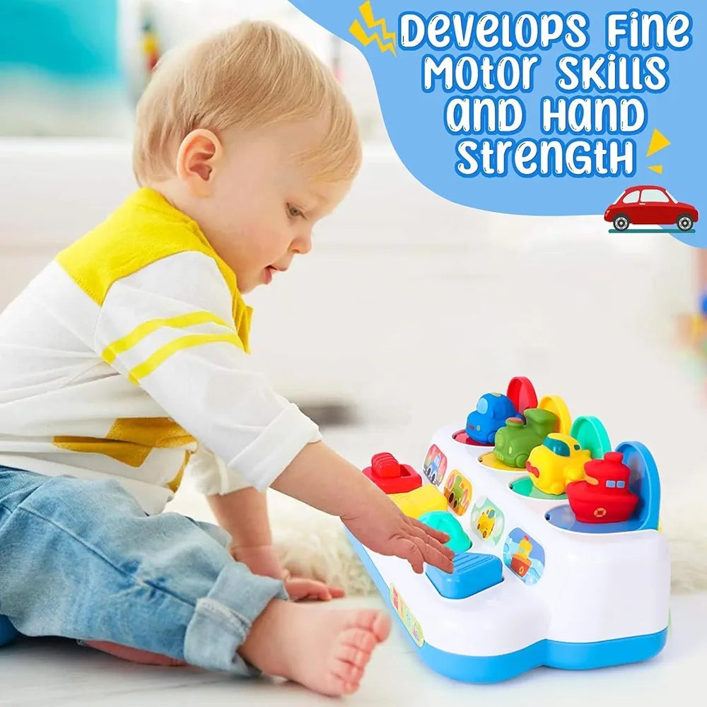 Pop-Up Vehicles – Early Education Toy for Happy Learning & Imaginative Play | Bacha Toys