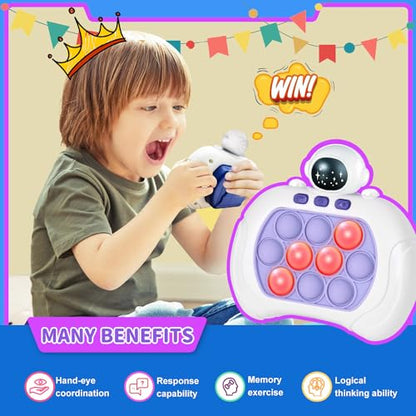 Quick Push Game – Interactive Sensory Toy with Game Modes & Learning Features | Bacha Toys