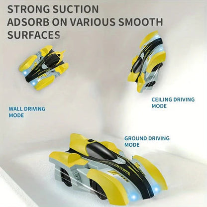 Climbing Wall Car Series R.C – LED Light Stunt Car with 2.4GHz Remote | Bacha Toys