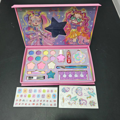 Beautiful Baby 18 in 1 Cosmetic Set – Princess Makeup Fun for Kids - Bacha Toys