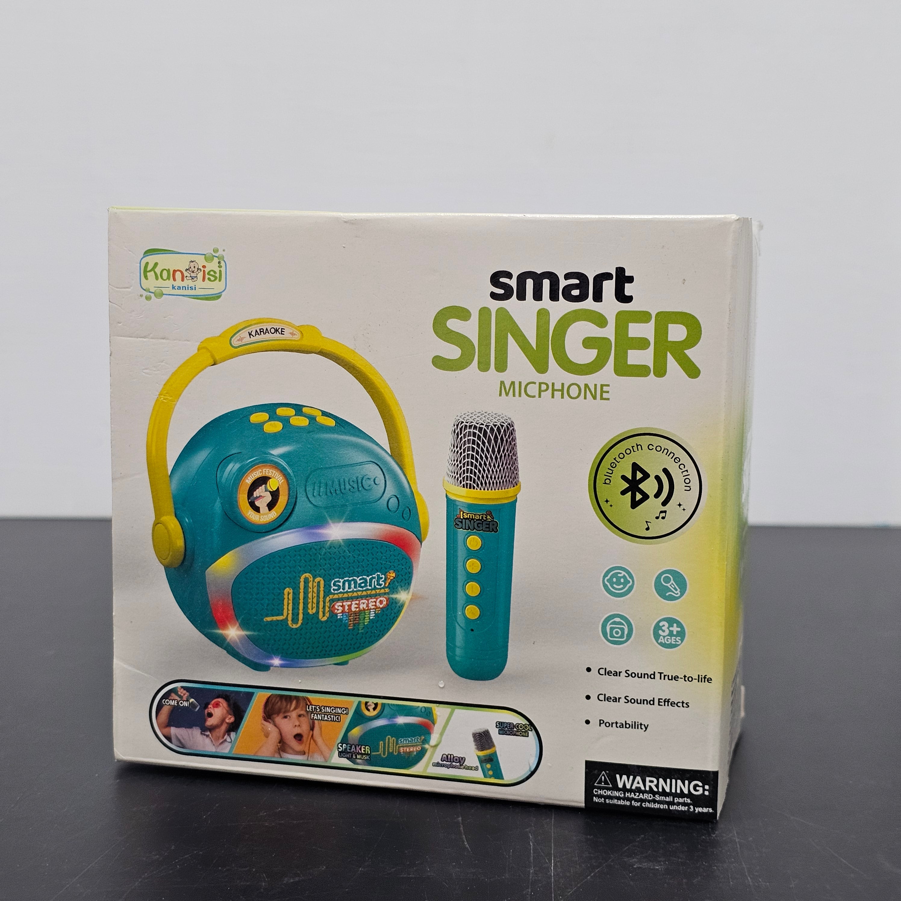 Smart Singer Microphone – Bluetooth Karaoke Mic with Clear Sound & Portability | Bacha Toys
