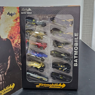 Série Batman Voitures moulées sous pression – Ensemble de 12 pièces | Collection de voitures miniatures de super-héros pour enfants | Bacha Toys