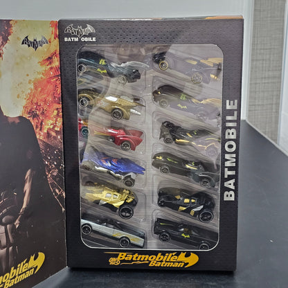 Batman Series Die-Cast Cars – 12 Pcs Set | Superhero Model Car Collection for Kids | Bacha Toys