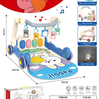 2 in 1 Walker Pedal Piano – Best for 0m+ Early Learning | Bacha Toys