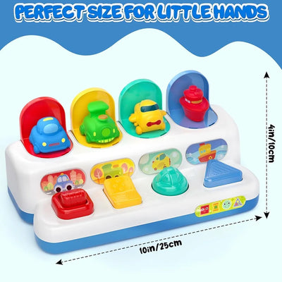 Véhicules pop-up – Jouet éducatif pour un apprentissage joyeux et un jeu imaginatif | Bacha Toys