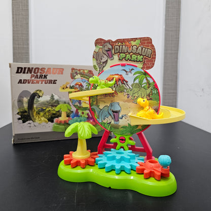 Dinosaur Park Slide Track Activity Toy | Fun Adventure Playset for Kids - Bacha Toys