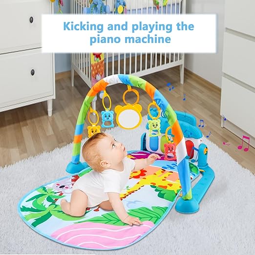 Happier 3 in 1 Piano Fitness Rack Play Gym for Babies | Bacha Toys