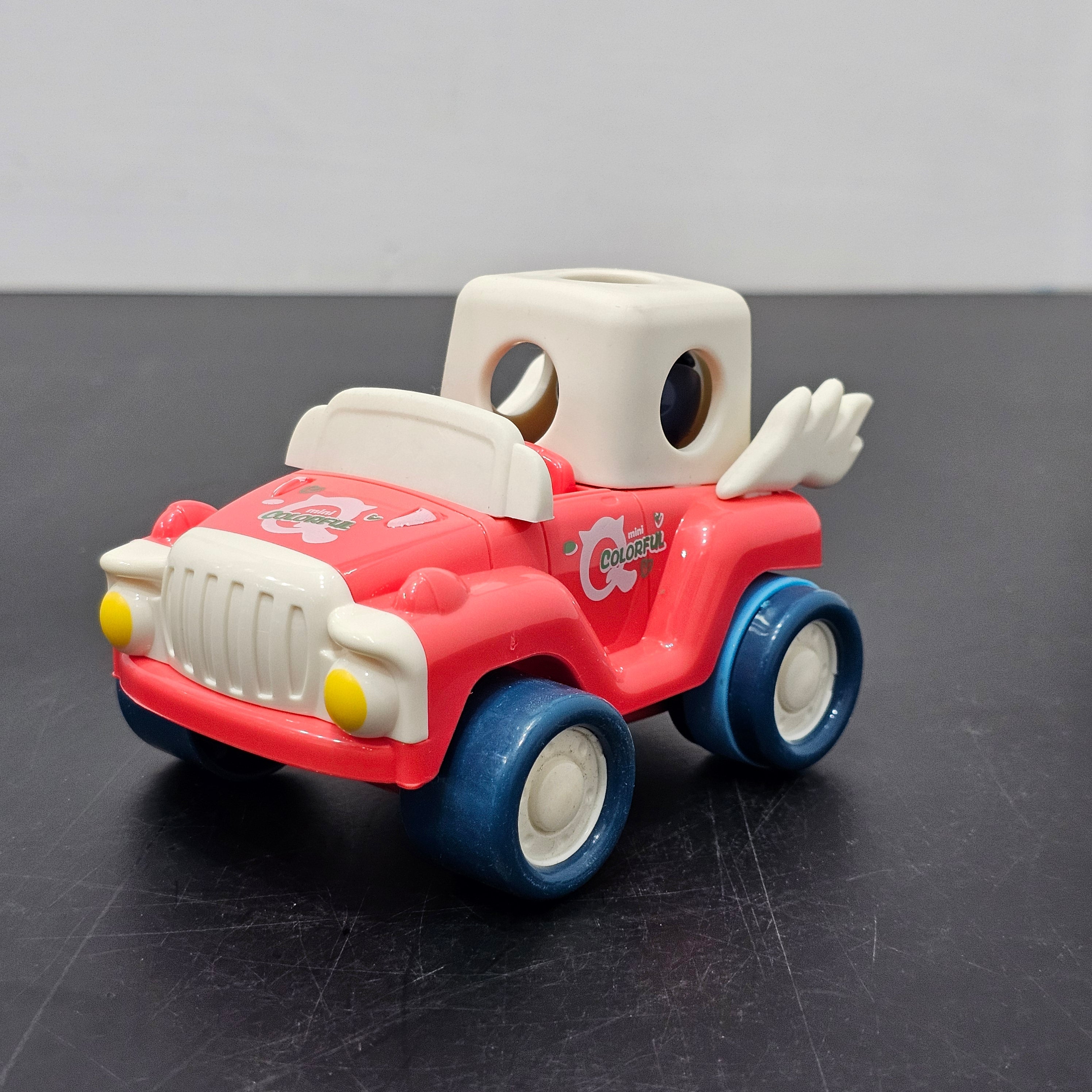 Funny Ratel Car – Bump & Go Action Toy with Lights and Sound | Bacha Toys