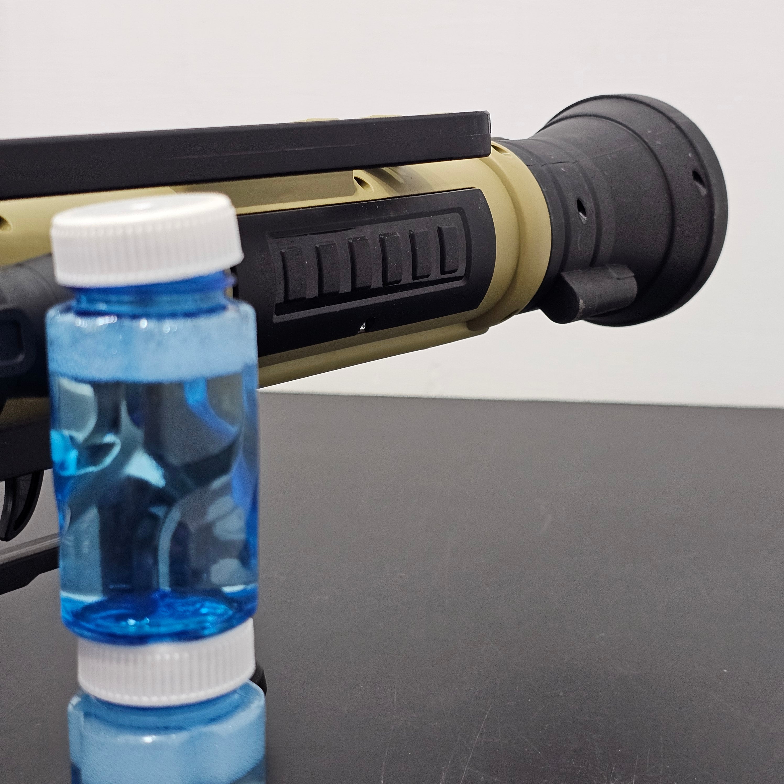 Electric Rocket Bubble Gun – Full-Automatic Bubble Blaster with Lights & Music | Bacha Toys