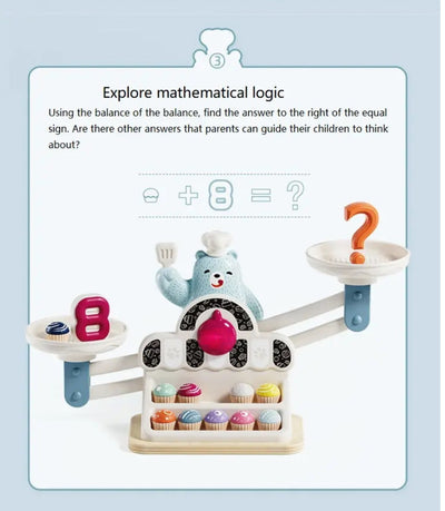 Juego de matemáticas de equilibrio