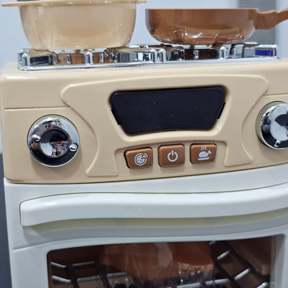 Little Kitchen 2-in-1 Toy – Music & Light Cooking Fun for Kids | Bacha Toys