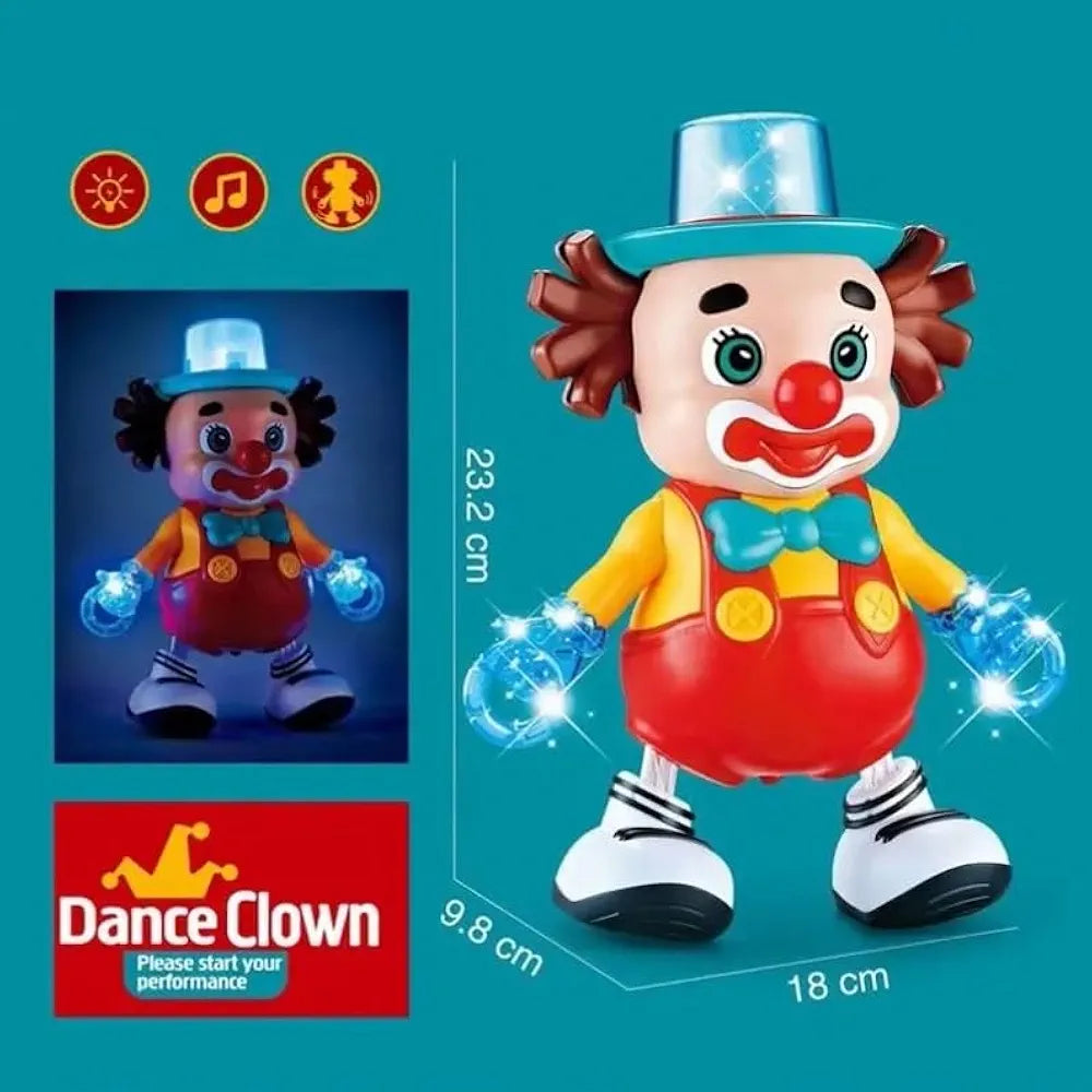 Dance Clown Toy | Musical, Lighting & Dancing Fun for Kids | Bacha Toys