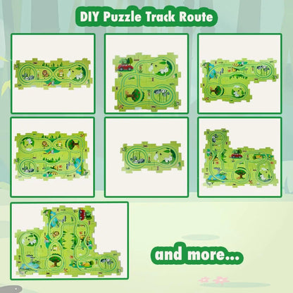 Rail Puzzle Car Track Game | Fun Activity Toy for Kids - Bacha Toys