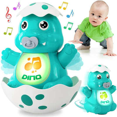 Tacobear Jouet musical lumineux dinosaure – Amusement, lumières et musique pour les enfants | Bacha Toys